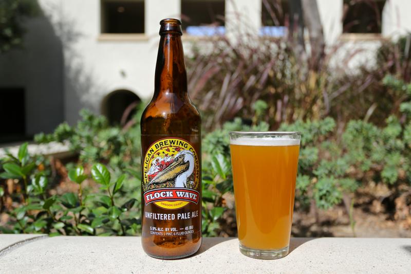 Flock Wave Unfiltered Pale Ale from Pelican Brewing Company — photo 1 of 1