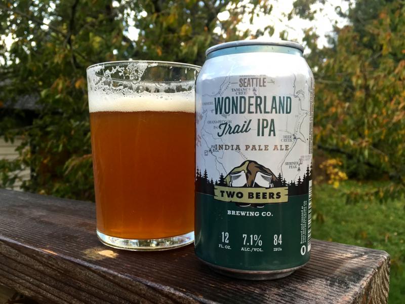 Wonderland Trail IPA from Two Beers Brewing Co. — photo 1 of 1
