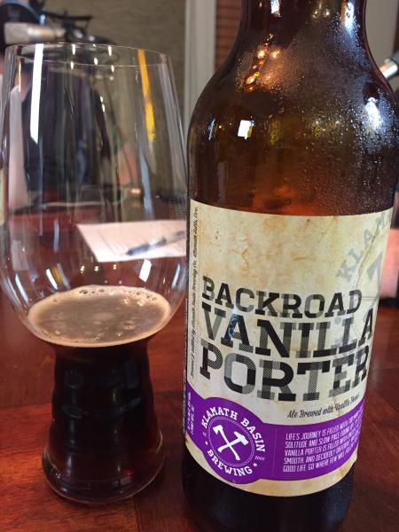 Backroad Vanilla Porter from Klamath Basin Brewing Co. - The Creamery Brew Pub And Grill — photo 1 of 1