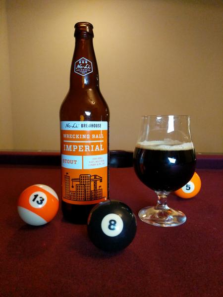 Wrecking Ball Imperial Stout from No-Li Brewhouse — photo 1 of 1