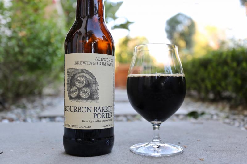 AleWerks Bourbon Barrel Porter from AleWerks Brewing Company — photo 1 of 2