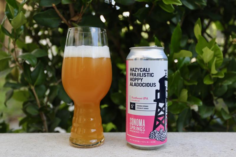 HazyCaliFrajilisticHoppyaladocious from Sonoma Springs Brewing Co. — photo 1 of 1