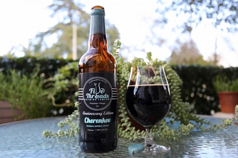 Cherenkov Russian Imperial Stout from Five Threads Brewing Company — photo 1 of 2