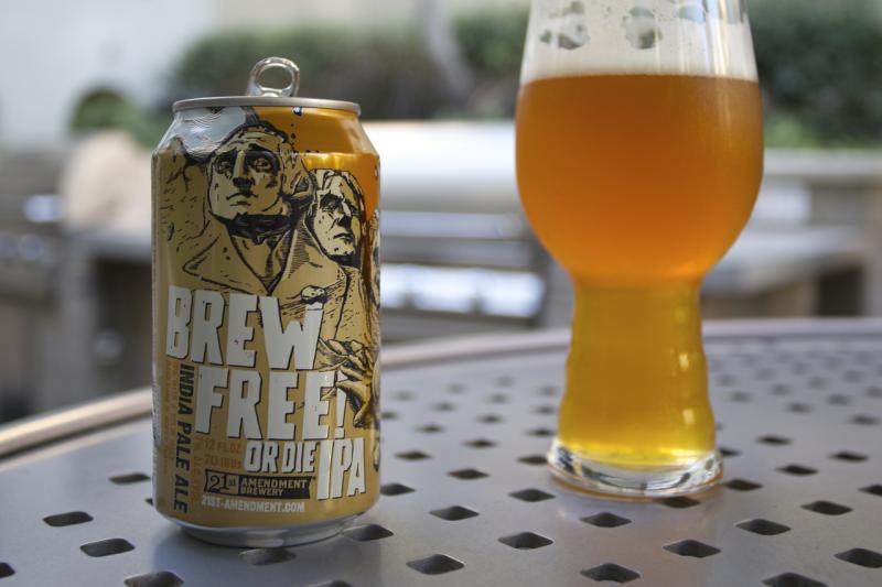 Brew Free! Or Die IPA from 21st Amendment Brewery — photo 1 of 2